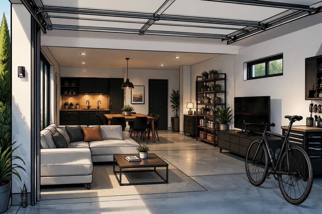 Aménagement garage en pièce de vie : comment transformer votre garage en espace habitable
