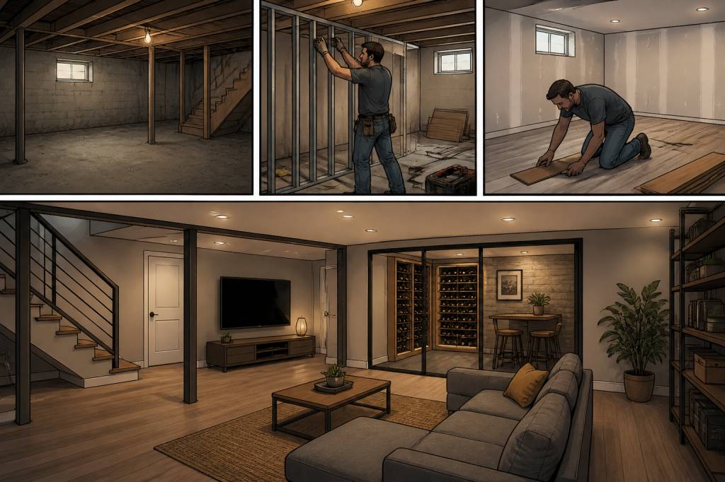 Aménagement cave sous sol : idées et étapes pour transformer un espace inutilisé