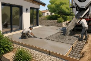 Beton pour terrasse prix : comment estimer le coût de votre terrasse