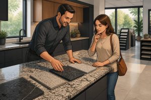 Cuisiniste granit : comment bien choisir un plan de travail durable et esthétique