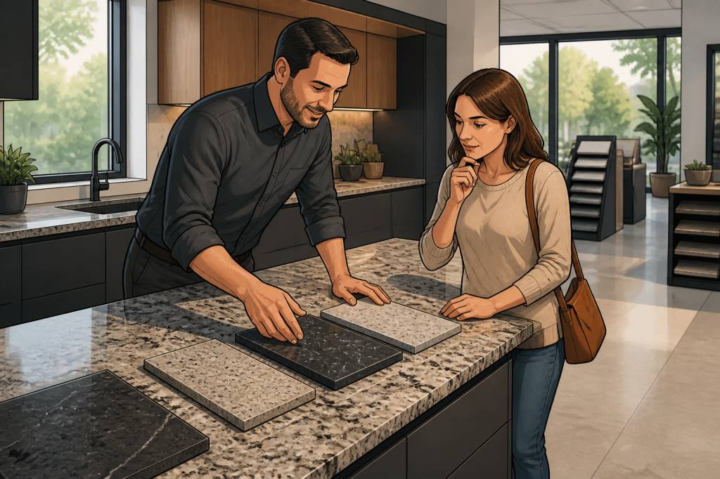 Cuisiniste granit : comment bien choisir un plan de travail durable et esthétique