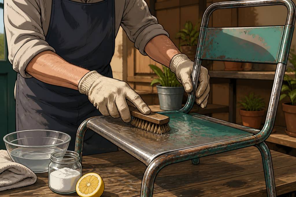 Décaper peinture sur métal naturellement : méthodes efficaces et sans produits chimiques