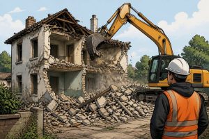 Combien coute la démolition d'une maison ?
