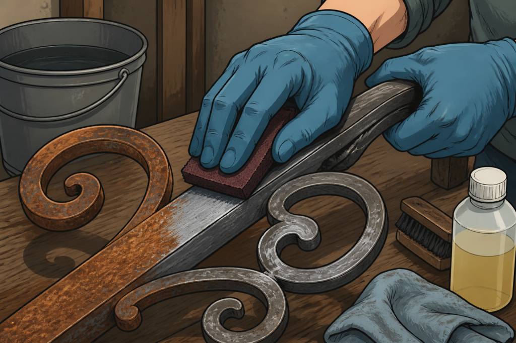 Comment enlever la rouille sur du fer : méthodes simples et efficaces