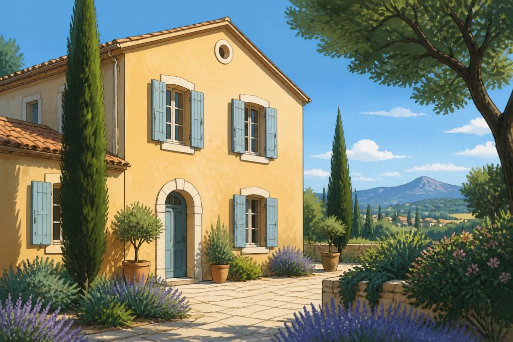 Quelle couleur facade maison provence choisir pour une rénovation harmonieuse ?