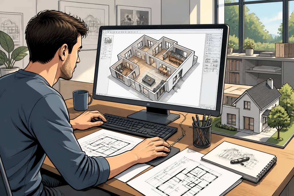 3d plan : comment concevoir facilement les plans de sa maison avant les travaux