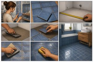 Comment choisir et poser un carrelage 20x20 bleu dans sa maison