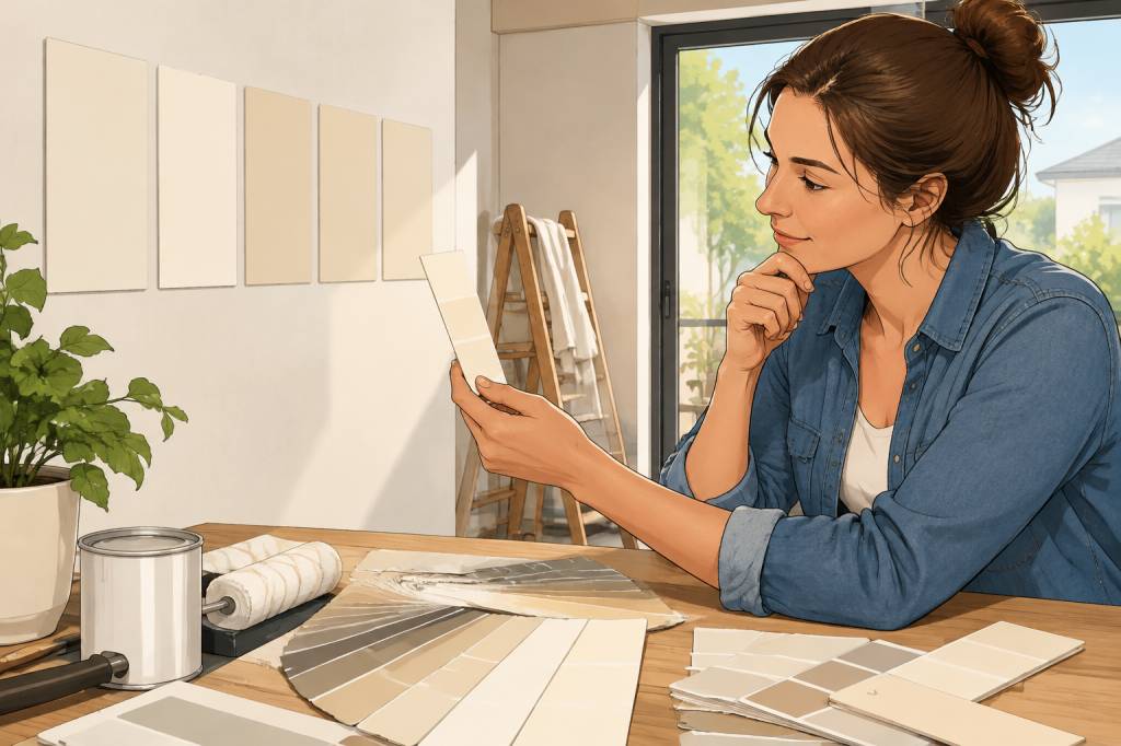 Couleur ivoire nuancier : comment choisir la teinte idéale pour vos travaux de peinture