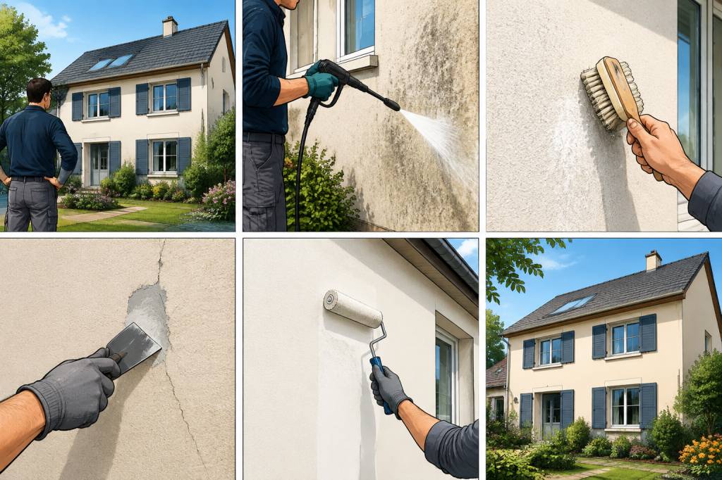Entretien facade : les étapes essentielles pour préserver durablement vos murs extérieurs