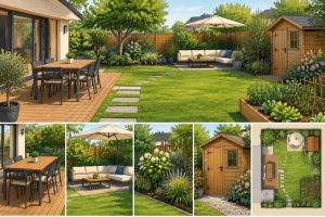 100m2 de jardin : comment l’aménager pour créer un espace fonctionnel et agréable