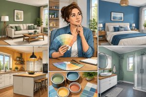 Comment réussir le choix des couleurs de peinture pour chaque pièce de la maison