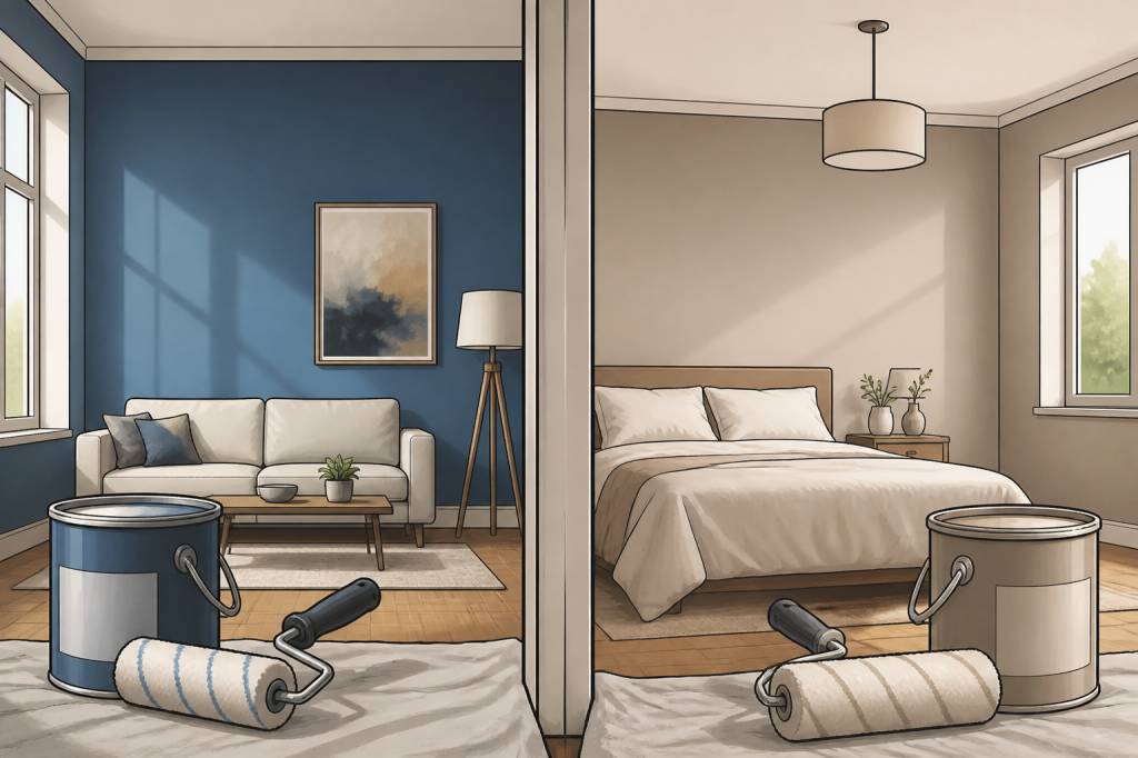 Différence entre peinture satin et velours : laquelle choisir pour vos travaux ?