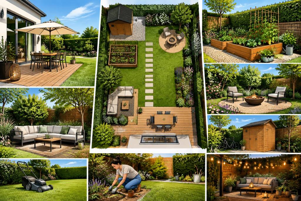 Que faire avec 100 m2 de jardin : idées d’aménagement et conseils pratiques