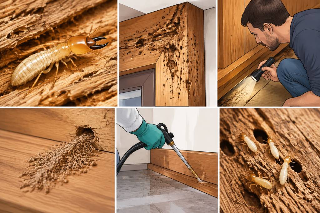 Termite de bois sec : comment les identifier et s’en débarrasser durablement