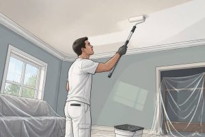 Comment bien peindre un plafond sans laisser de traces
