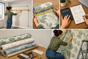 Calcul rouleau papier peint : comment déterminer la quantité nécessaire pour vos travaux
