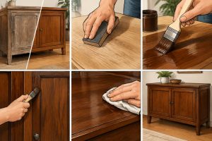 Comment utiliser la couleur brou de noix pour rénover le bois ?