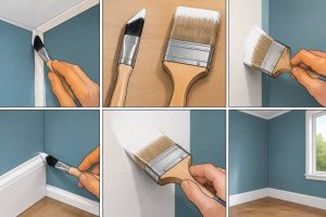 Brossette ou spalter : quel outil choisir pour peindre les angles ?