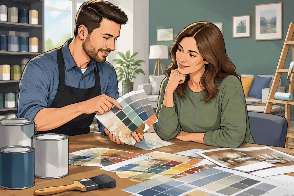 Magasin de peinture : comment choisir les bonnes couleurs pour rénover son intérieur