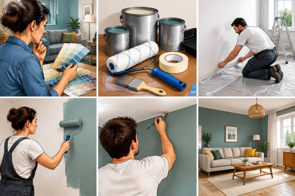 Renaulac : comment choisir et appliquer une peinture pour rénover son intérieur