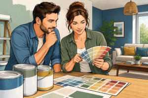Peintures Maestria : photos et conseils pour choisir les couleurs de vos murs