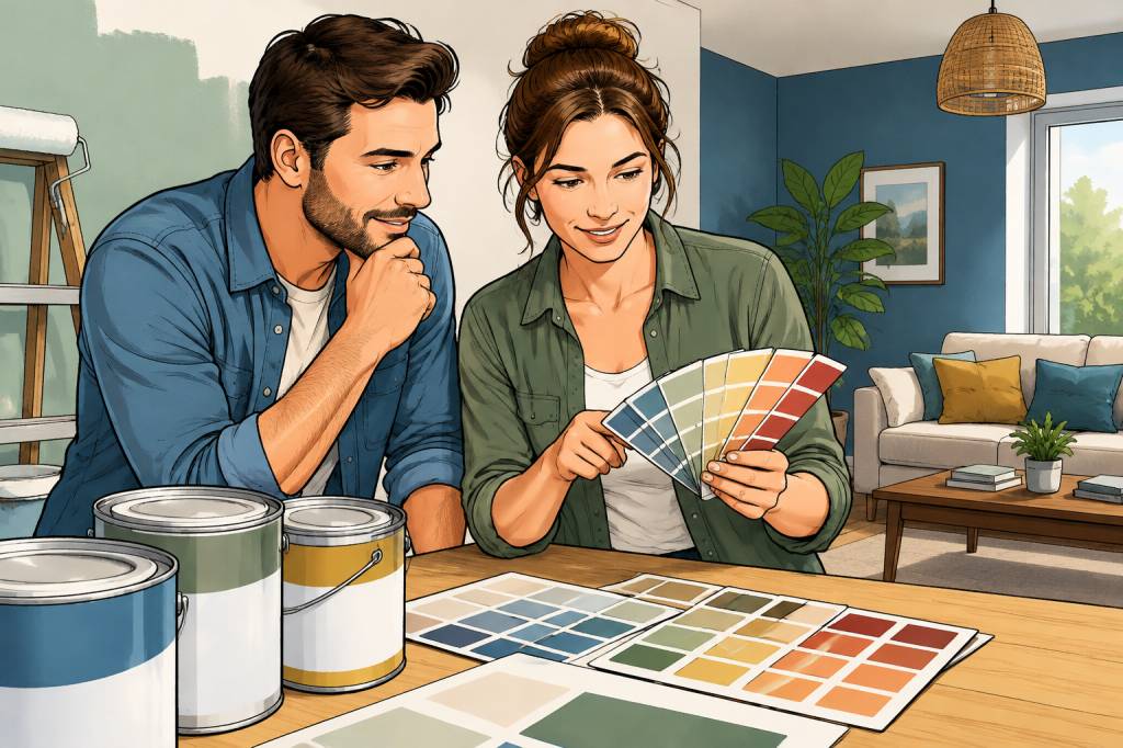 Peintures Maestria : photos et conseils pour choisir les couleurs de vos murs