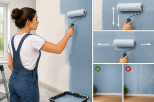 Faut-il croiser la deuxième couche de peinture ?