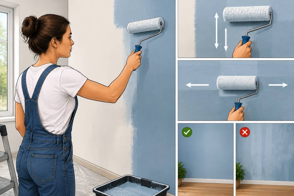 Faut-il croiser la deuxième couche de peinture ?