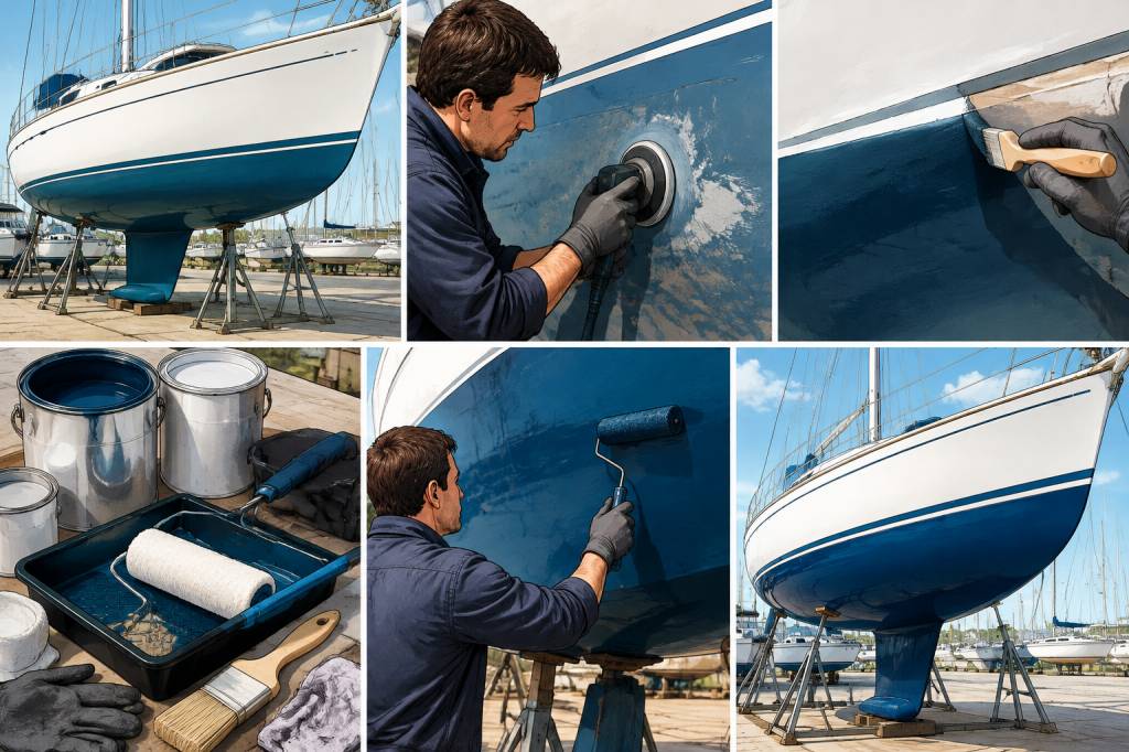 Comment choisir et appliquer une peinture de marine ?